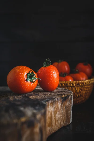 Os tomates maduros — Fotografia de Stock