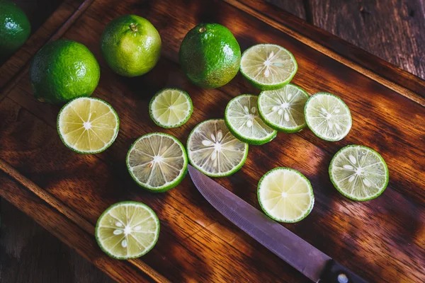 Yeşil limon grubu — Stok fotoğraf