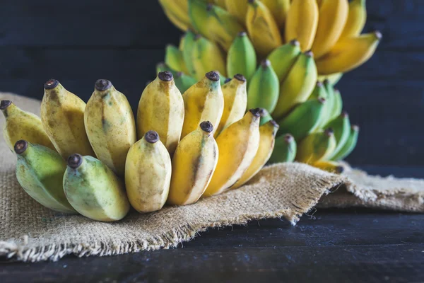 Érett a sárga banán — Stock Fotó