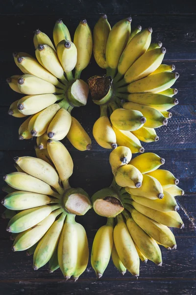 Bananas amarillas maduras —  Fotos de Stock