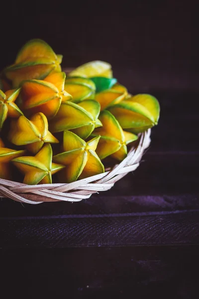 Frutos de estrella amarilla — Foto de Stock