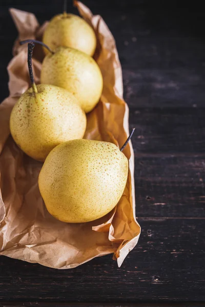 Yellow Pears — стоковое фото