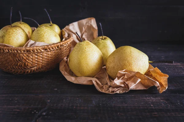 Yellow Pears — стоковое фото