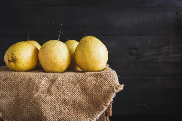 Yellow Pears — стоковое фото