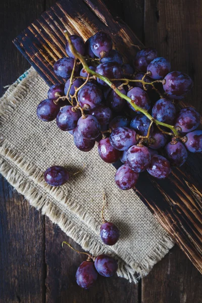 Uvas púrpuras frescas —  Fotos de Stock