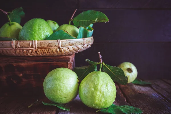 Gröna vietnamesiska Guava — Stockfoto
