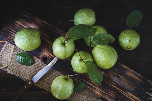 Yeşil Vietnam Guavas — Stok fotoğraf
