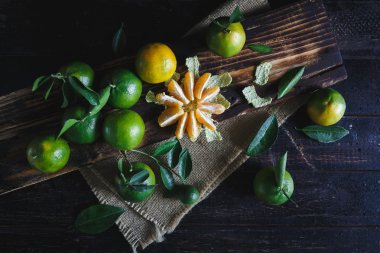 Yeşil Vietnam mandalina