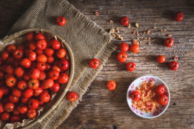 Red Barbados cherry clipart