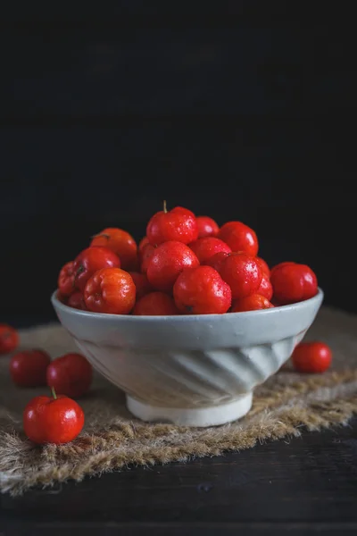 Cereja vermelha de Barbados — Fotografia de Stock