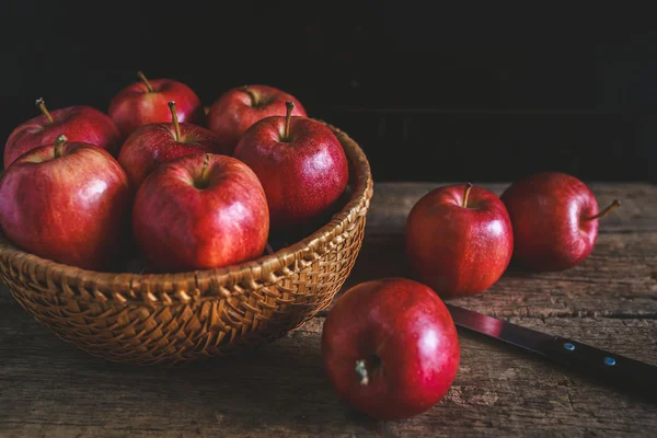 Fresh,Red Apples — Stock Photo, Image