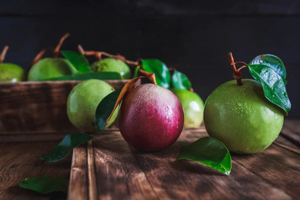 Świeże jabłka Star — Zdjęcie stockowe