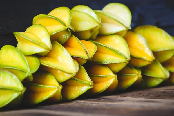 Amarelo Star frutas — Fotografia de Stock