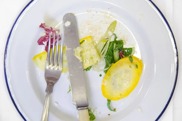 Bitmiş kabak salatası