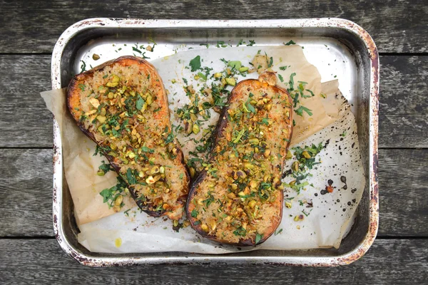 Roasted butternut squash — Stock Photo, Image