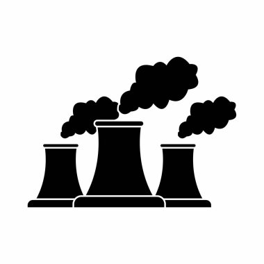 Soğutma kulesi vektör resimleme