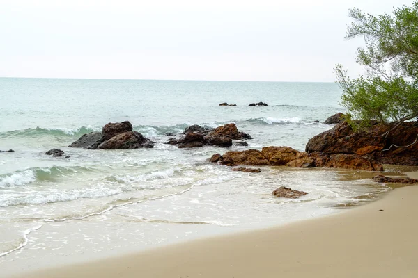 海滩和海洋. — 图库照片