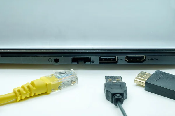 LAN kablosu ve Usb