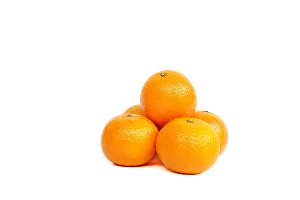 Oranges on white background. — Stock Photo, Image