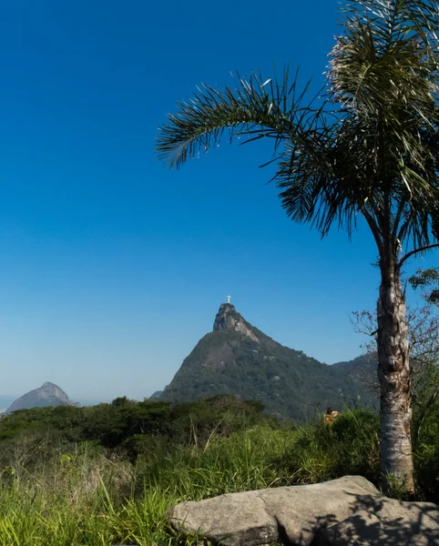 Rio de Janeiro, Corcovado from far away — Stock Photo, Image