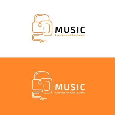 Logo tamplate müzik