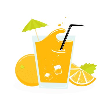 portakal suyu, soyutlanmiş