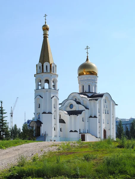 Россия гордится Самарой. Церковь Святой Татьяны — стоковое фото