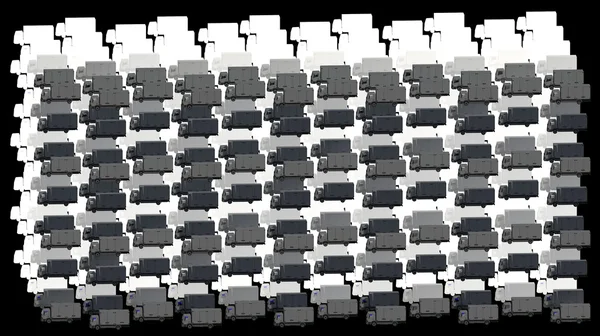 Pattern vehicle gray-black-white — Stock Photo, Image