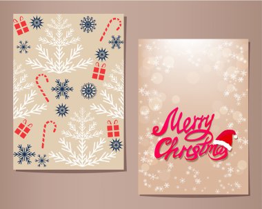 Yılbaşı tebrik kartları ayarla