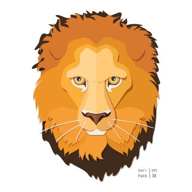 yukarı dönük Aslan yakın. 