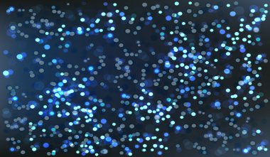 Mavi bokeh arkaplanı.