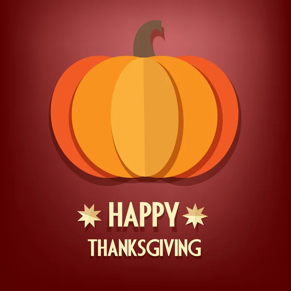 Happy Thanksgiving Day Banner — Stock Vector