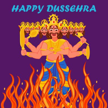 Hindistan Festivali mutlu Dussehra arka plan