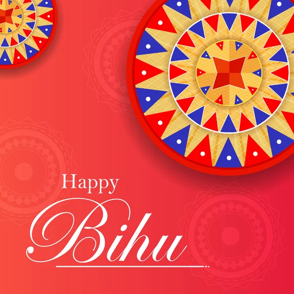 Assamese Feliz Año Nuevo Bihu celebró en Assam, India Ilustración De Stock