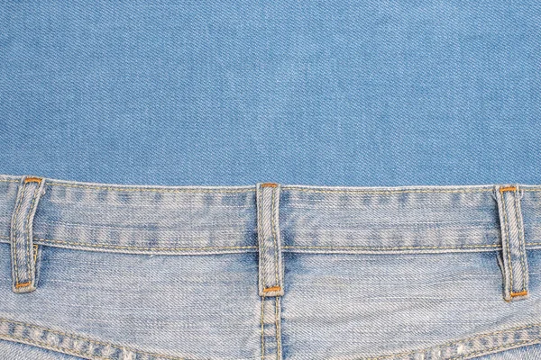 Textura de fundo jeans azul — Fotografia de Stock