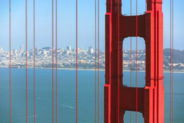 Golden Gate Bridge, San Francisco, California, EE.UU.. — Foto de Stock