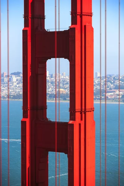 Golden Gate Bridge, San Francisco, Kalifornie, USA. — Stock fotografie