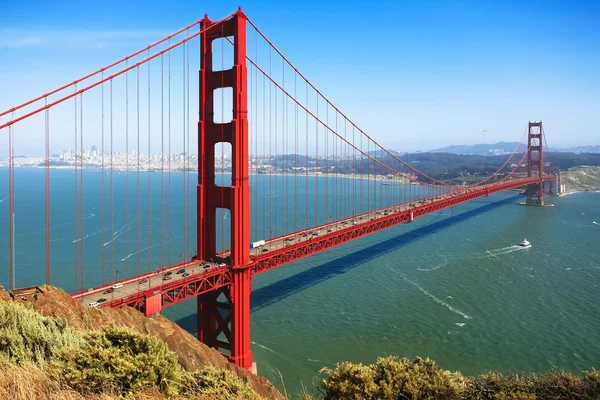 Golden Gate Bridge, San Francisco, Califórnia, EUA. — Fotografia de Stock