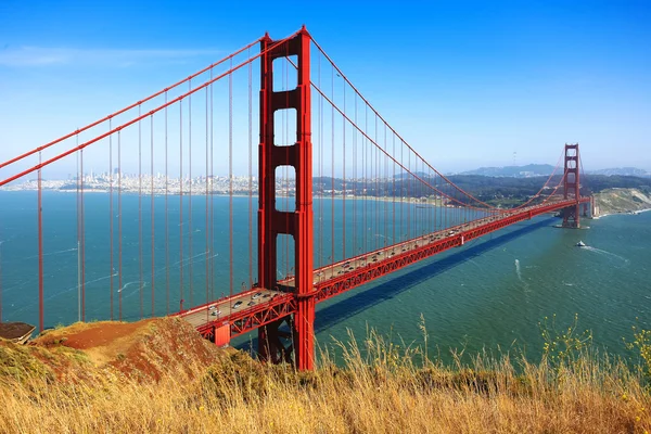 美国加利福尼亚州旧金山金门大桥. — 图库照片