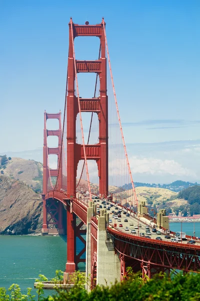 美国加利福尼亚州旧金山金门大桥. — 图库照片