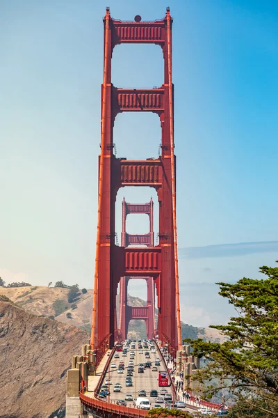 Golden Gate Bridge, San Francisco, Califórnia, EUA. — Fotografia de Stock