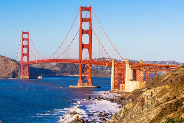 Golden Gate Bridge, San Francisco, Califórnia, EUA. — Fotografia de Stock