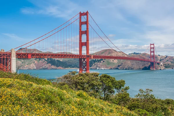 Ponte cancello dorato — Foto Stock