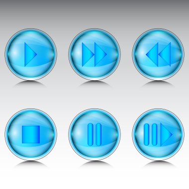  media player düğmeleri