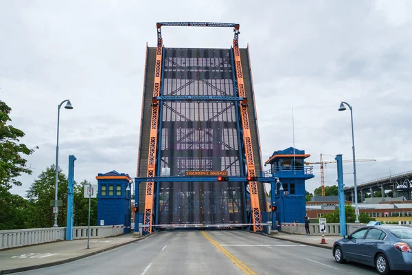 Puente levadizo elevado-Puente de Fremont —  Fotos de Stock