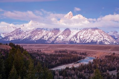 Yılan nehir ve Tetons