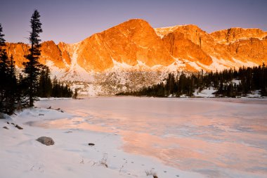 Elmas göl Marie yükselen tepe
