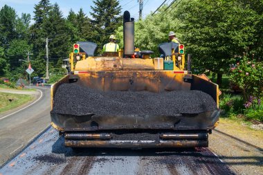 Konut sokak asfaltlanması