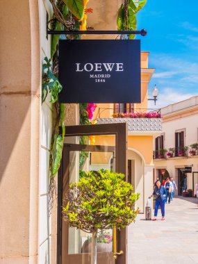 La Roca Köyü, Granollers, Barcelona, Katalonya, İspanya - 2 Mayıs