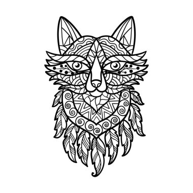 Modelleri, çocuklar ve yetişkinler için renklendirme sayfası, zenart